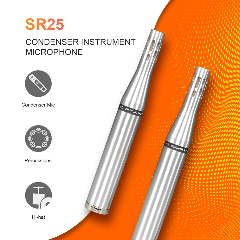 All Condenser Drum Microphone 7 Sets Ultra High Recording Fidelity DK7 Condenser Microphone