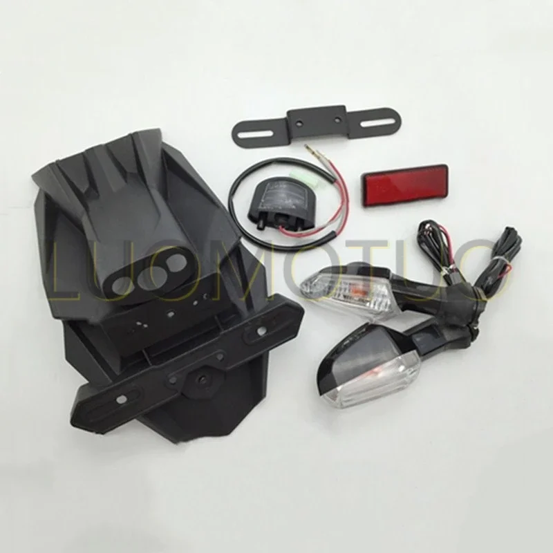 

Подходят для Kawasaki Ninja 250 NINJA 300R 2013-2017, задний брызговик, комплект поворотных ламп для заднего номерного знака