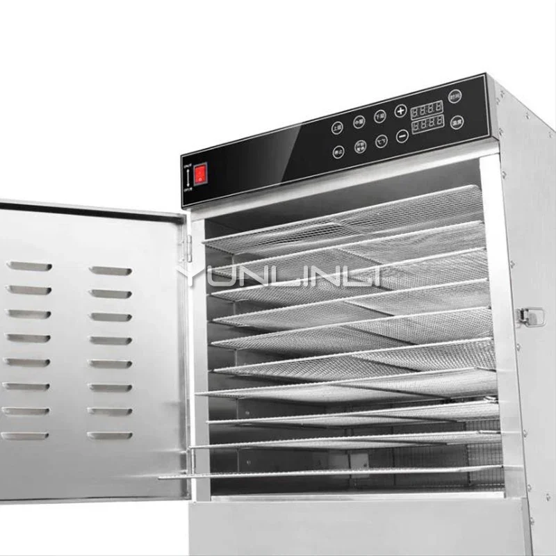 Food Dehydrator Stainless Steel 30 Layers Electric Food Drying Machine Fruit/Vegetable/Chili/Drug Dehydrated Machine 3