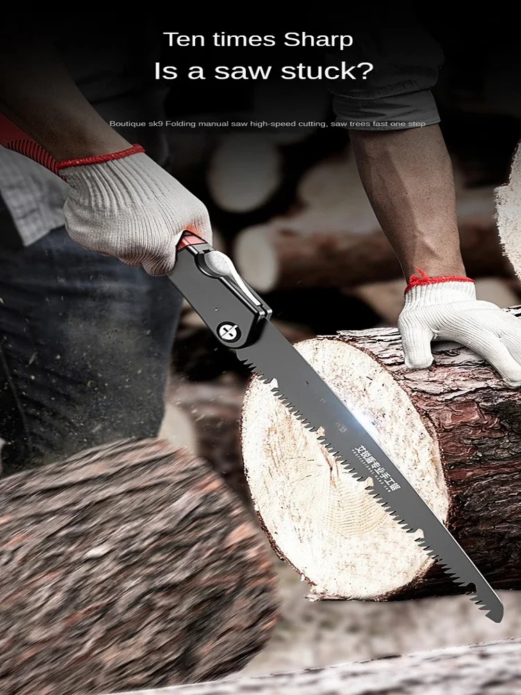 Description Picture 6 of itemConvenient Portable Hand Saw Remove Rust Saw Handle Household Folding Hand Saw