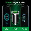 Fast Charging Mini Car Charger Adapter (200W, Dual USB) 4