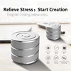 Desktop Rotating Gyroscope Silent Hypnosis Fingertip Gyroscope Adult And Children Stress Relieving Toy Office Metal Gyroscope 4