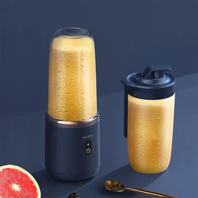 Portable Blender, To Go Blender Juice Cup Smoothies Blender (Light Blue)