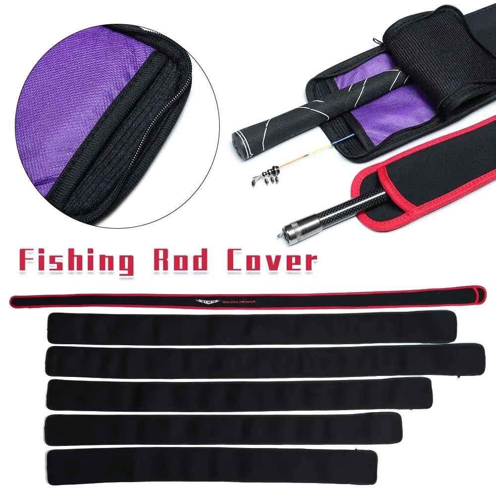 Fishing Rod Bag Wear Resistant Soft Thicken Storage case Protective Bags Rod Sleeve 150cm/140cm/130cm/120cm Lure Fishing Tackle