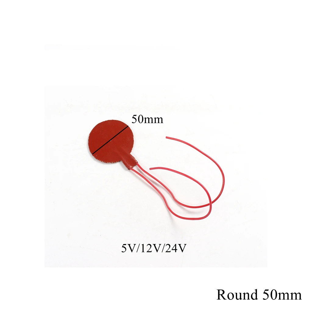 5v 12v 24v 36v 48v 110v 220v 380v Silikon-Heizkissen Quadratische