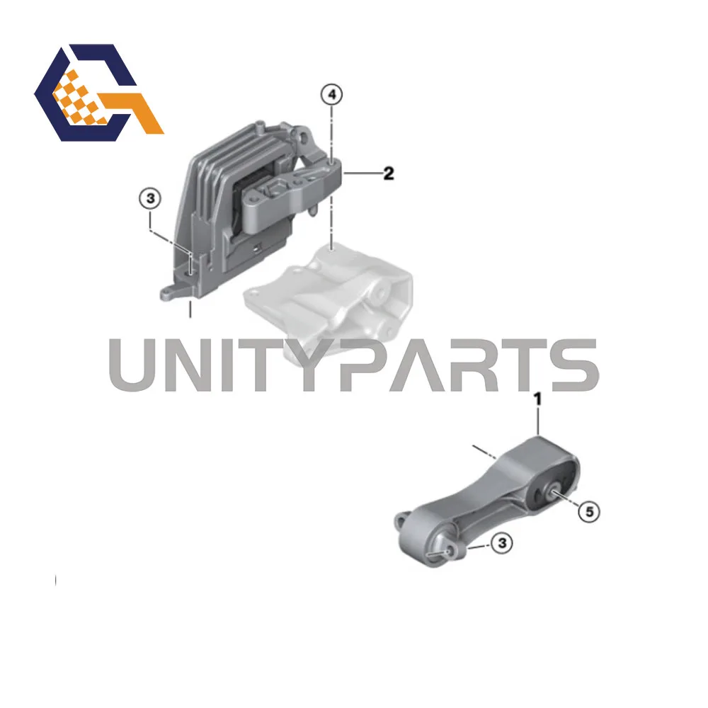 For BMW X1 X2 F39 F55 F56 F57 MINI 2215934 22116853444 22116875626 Engine Mount