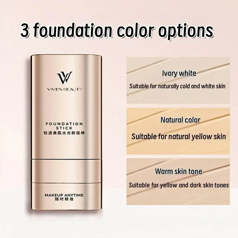 VV Double-Head Foundation Stick - Transparent Light Concealer That Brightens Skin Tone Waterproof Long-Lasting Cream for Makeup 2 VV Double-Head Foundation Stick - Transparent Light Concealer That Brightens Skin Tone Waterproof Long-Lasting Cream for Makeup 2