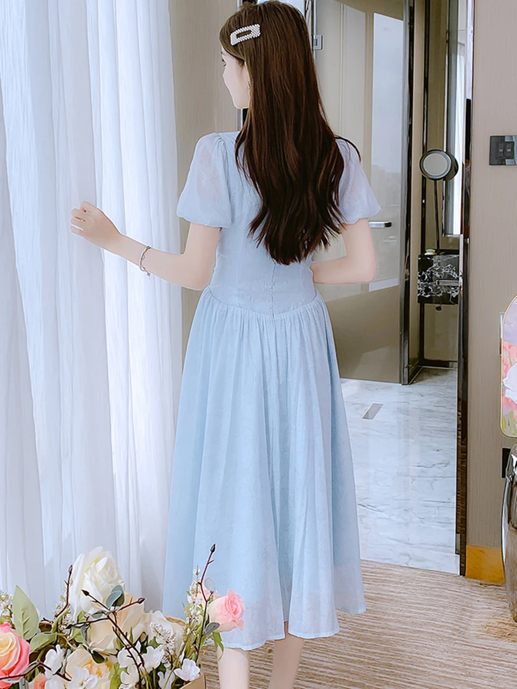 Blue Dress Casual Womens Dresses Navy Blue Classy Dress Blue Dress