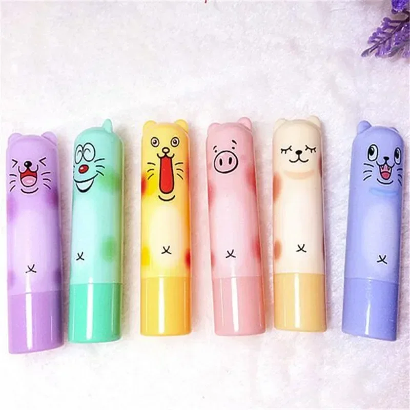 Makeup Moisturizing Colourless Lip Balm Natural Plant Lip Gloss Fruit Embellish Lipstick Cute Face Makeup lip balm