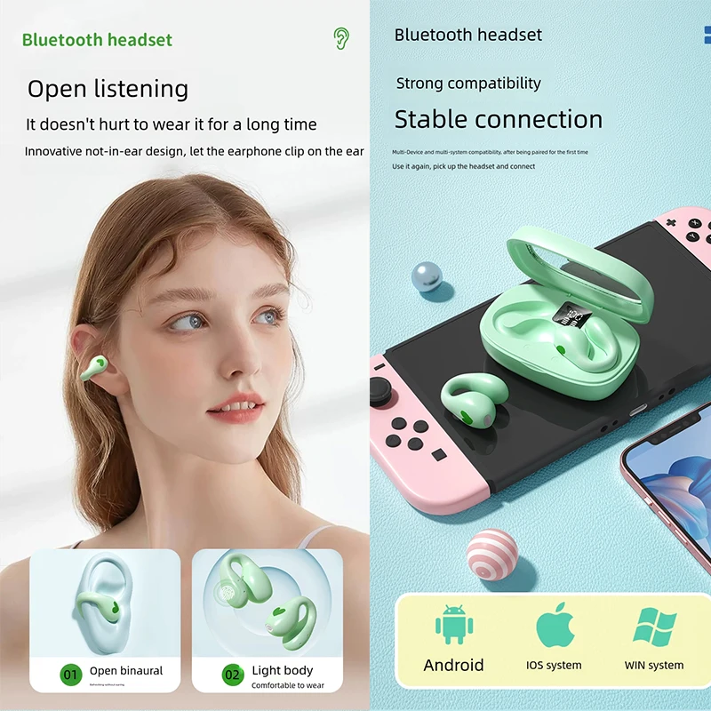 

Bluetooth-гарнитура Sanrio Cinnamoroll Hello Kitty, подходит для Android и IOS