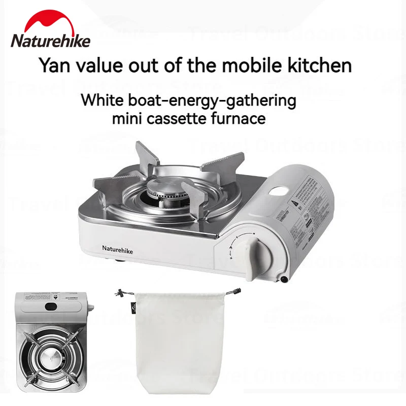 

Naturehike Camping Mini Cassette Stove Outdoor Cookware Ultraligh Portable 2200W Power Furnace Gas Cartridge Stove BBQ Picnic