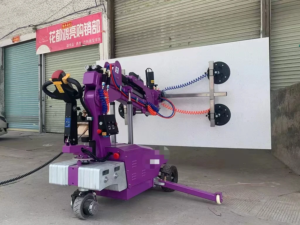 Sollevatore sottovuoto per lastre di granito per attrezzature per robot di sollevamento in pietra con capacità di 400 kg con ruota più forte - immagine 4
