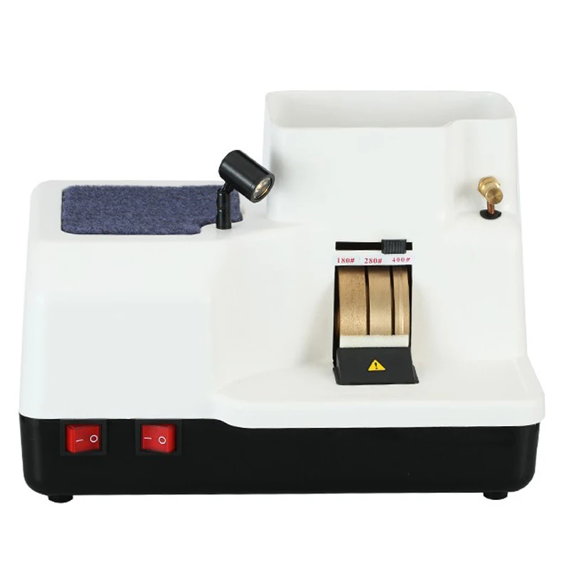 Optical Hand Edger Manual Eyeglasses Lens Grinder with Three Wheels