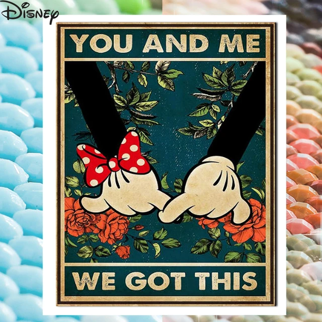 Mickey Mouse Hands Diamond