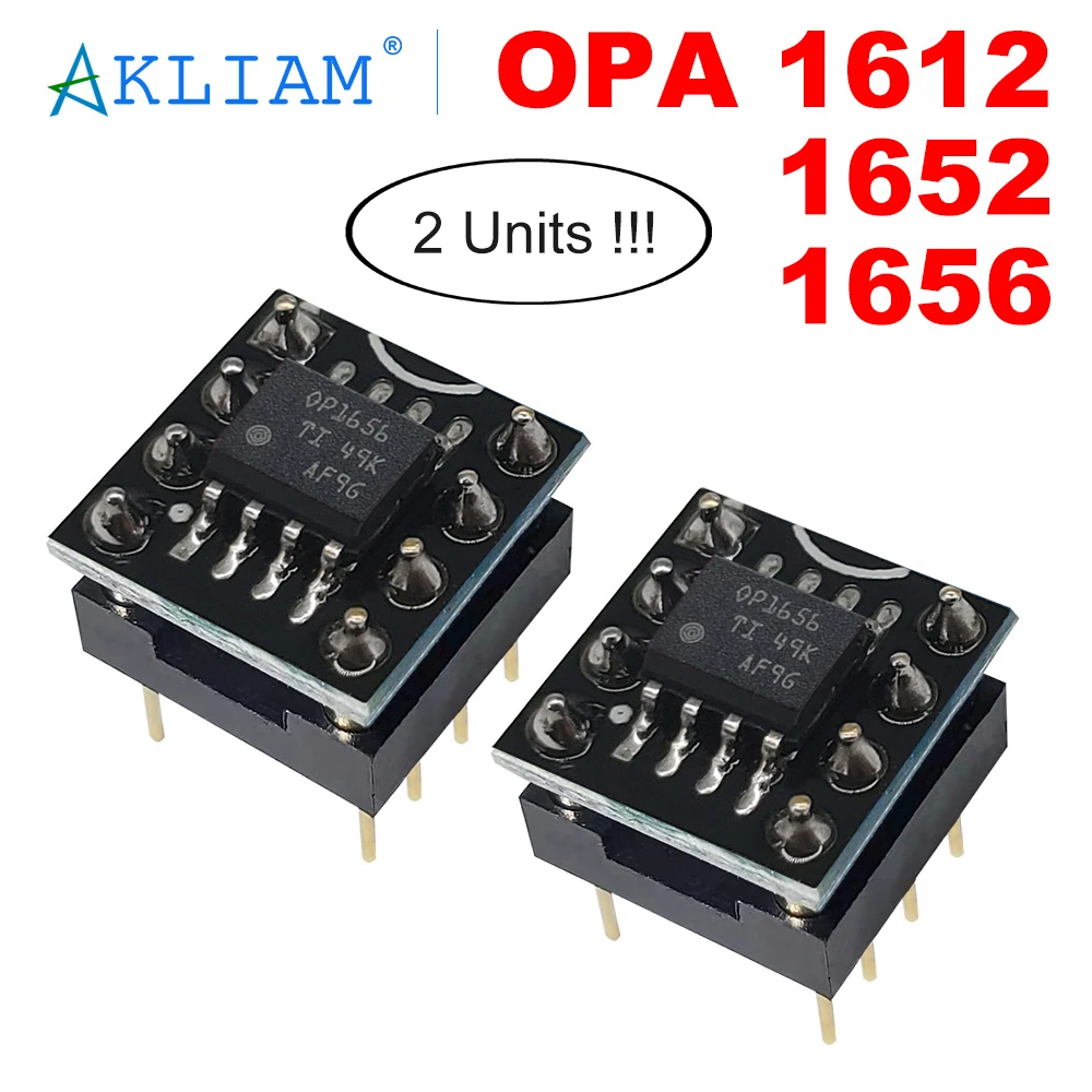 AkLIAM 2 유닛 오리지널 TI OPA1612 OPA1652 OPA1656 DAC..