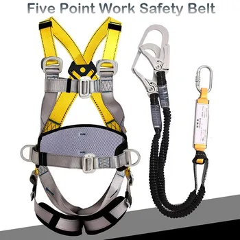 Five Point Harness Safety Rope for Outdoor Climbing 1