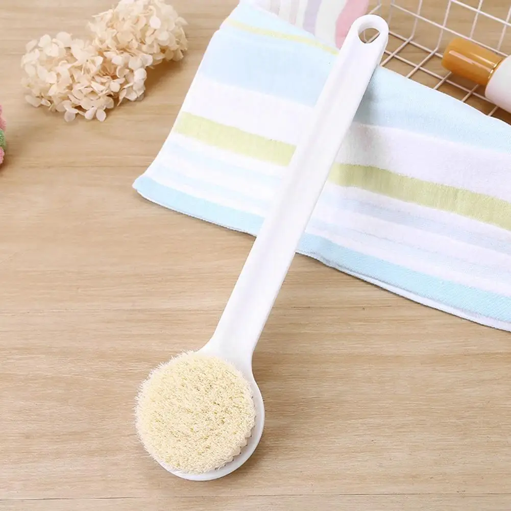 Long Handle Soft Hair Bath Brush-Exfoliating Body Scrubber for Deep Cleaning & Gentle Skin Care Shower Tool