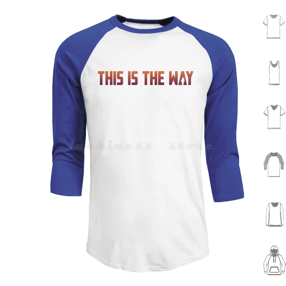 Questo È Il Modo Felpe Con Cappuccio Manica Lunga Bounty Hunter Jango Fett Sci Fi Vader Luke Jedi Solo Baby Lightsaber