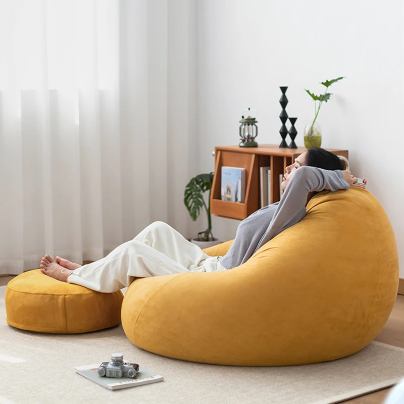 Recliner Inflatable Bean Bag Giant Bedroom Large Puffy Big Bean Bag