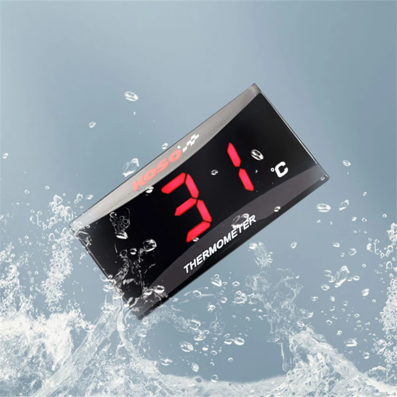 koso cylinder head temperature meter For XMAX250 300 NMAX CB 400 CB500X Adapter Scooter And Racing Motorcycle thermometer