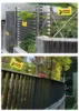 2 /4/ 8 PCS Electric Fence Platic PP Big Warning Signs For Farm House Garden Animals Danger English Double Printed Danger Boards 6