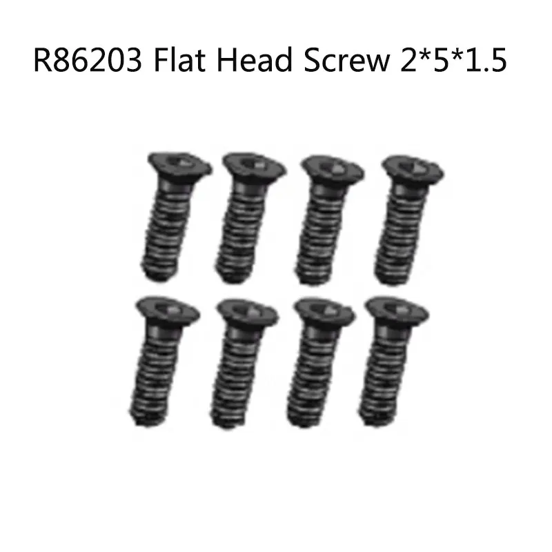 

R86203 винт с плоской головкой 2*5*1,5 для RGT 136100V3FD 1/10 RC Электрические внедорожники с дистанционным управлением