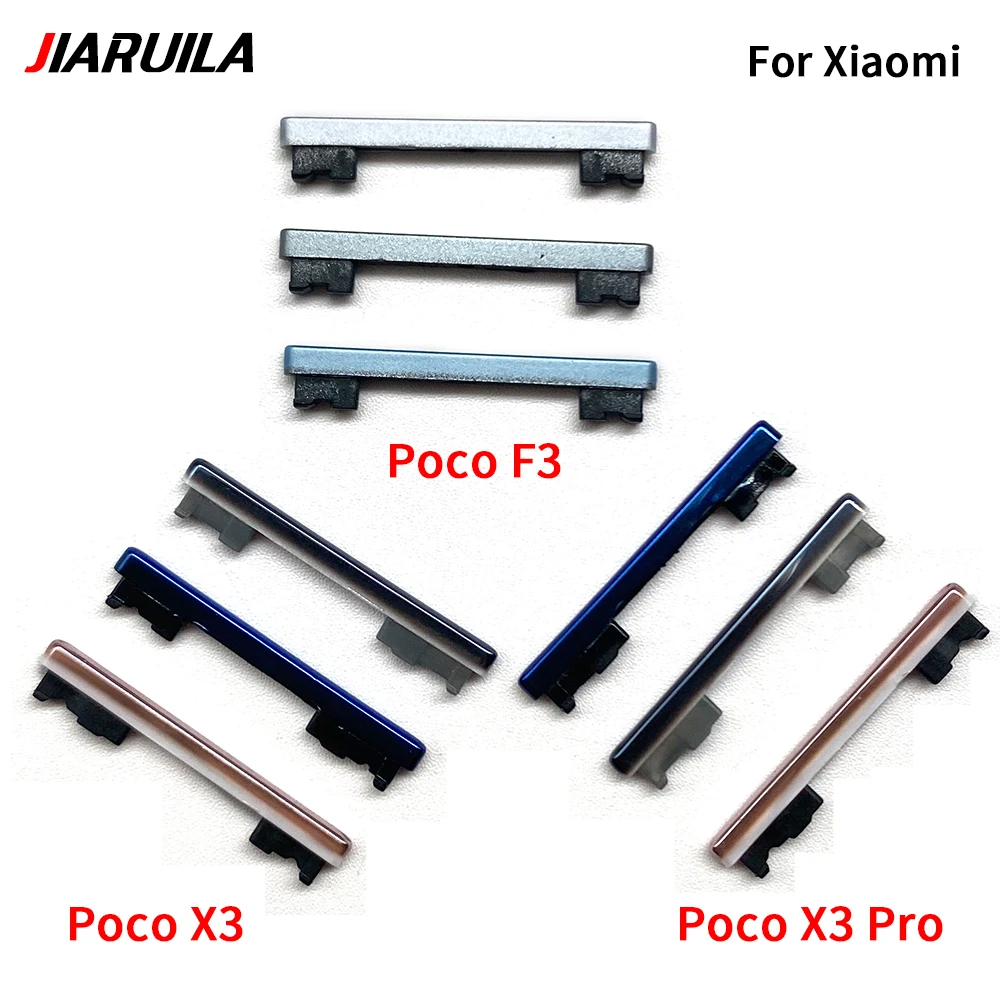 NEW Replacement Volume Power Button Side Key For Xiaomi Poco F3 X3