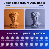 Ulanzi VL119 Handheld RGB Colorful Stick Light 19.68 inch Handheld LED Light Wand CRI 95+ 2500K-9000K Photography Studio Lamp - Image 3