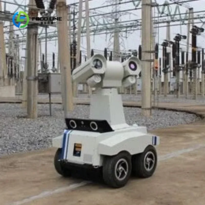 Robot di pattuglia di sicurezza autonomo personalizzato: sistema di sorveglianza e avviso alimentato da AI per zone industriali/commerciali - immagine 4