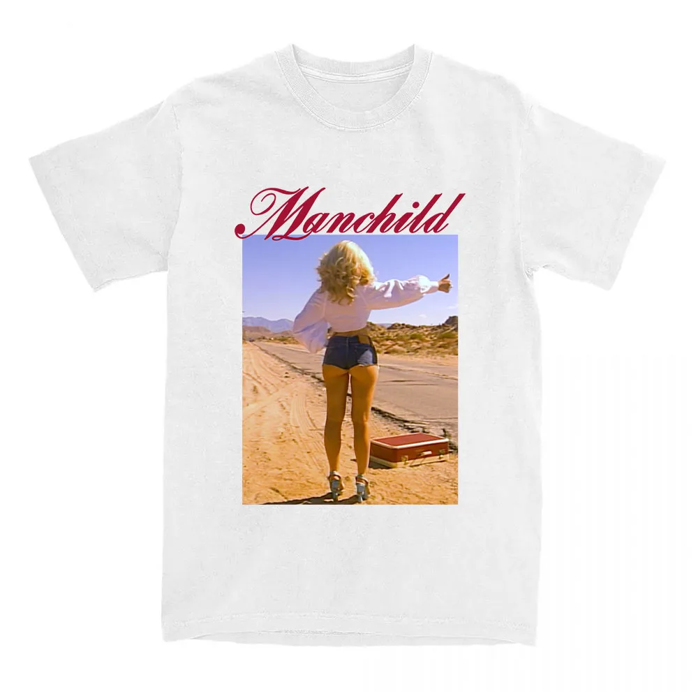 Manchild Photo Print T-shirt Sabrina Carpenter Singer