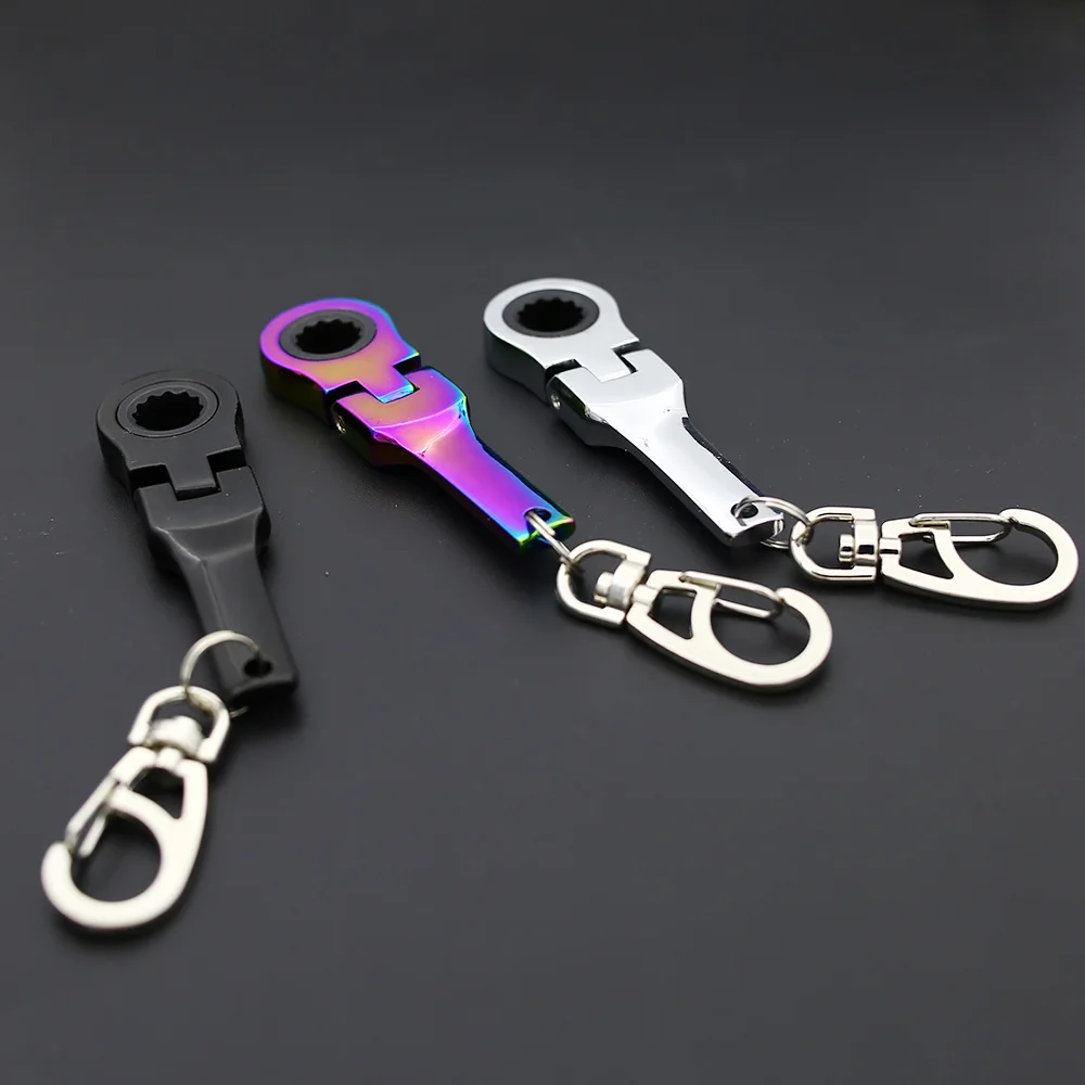 Ratchet Wrench Keychain Ring 3