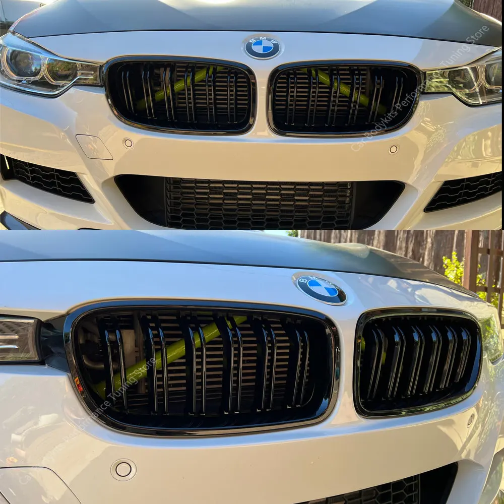 M3 Style Air Intake Grille For Bmw F30 F31 3 Series 318i 320i 330i 320d  330i Gloss Black Front Kidney Grille Bodykits Tuning - AliExpress