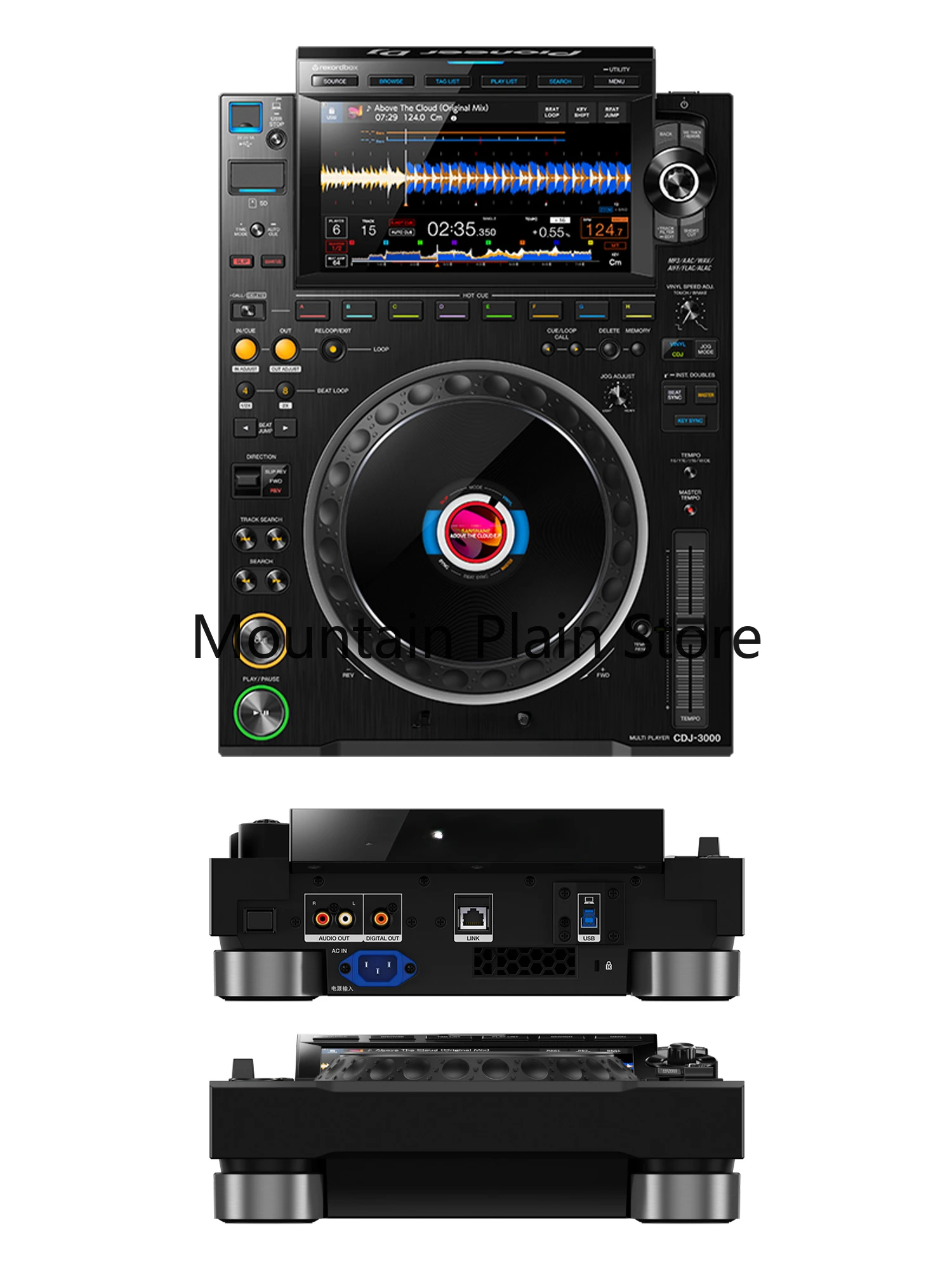 Cdj-3000 Digital Dj Disk Recorder U Disk Sd Card Bar Nightclub Flagship