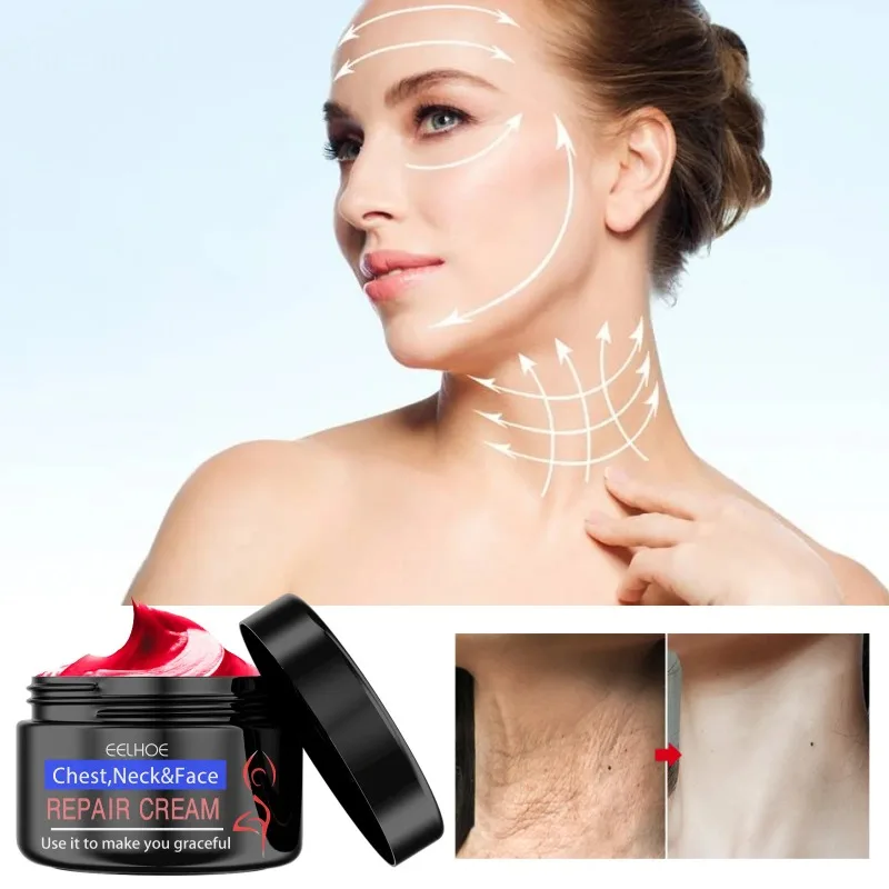 Natural Anti-wrinkle Facial Firming Cream Repair Skin Whitening Dilute Lighten Face Neck Fine Lines Skin Care Brightening Cream