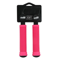 ODI Non-Slip Shock-Absorbing Bicycle Handlebar Grips (Pink)