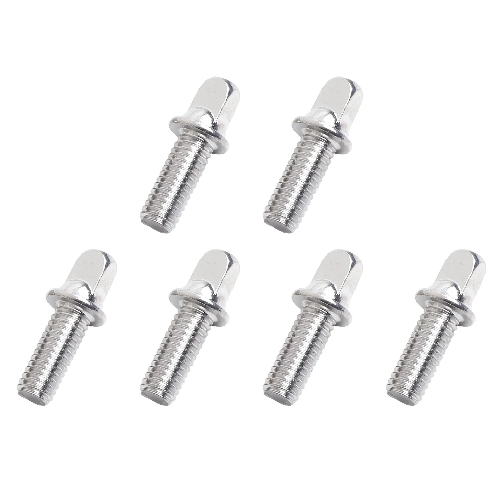 6 stücke Trommel Spannstange Schrauben 20/25/25mm Metall Gewinde Außen Quadratische Schrauben Für Snare Drum bolzen Zubehör – Detail 2