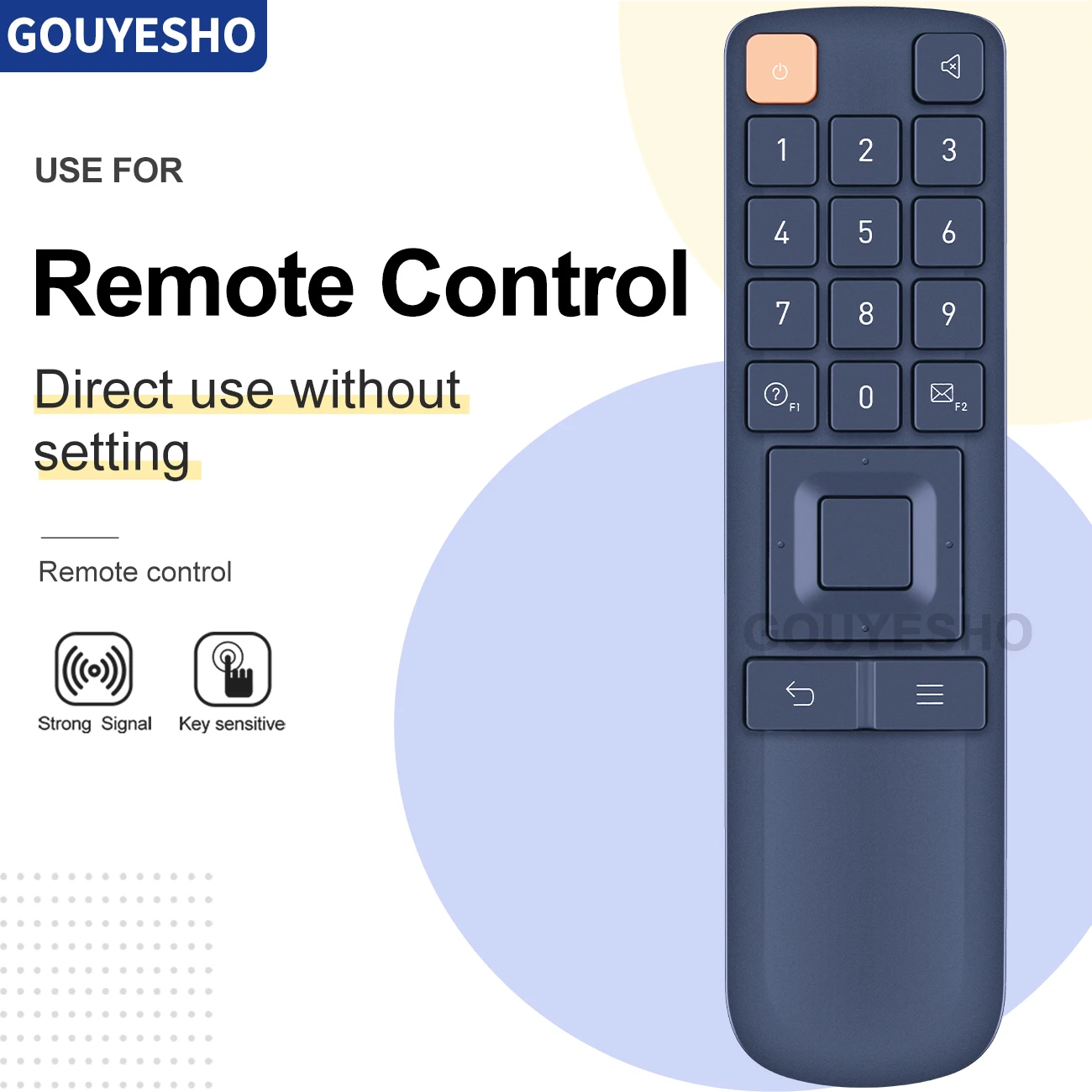 New Remote Control Use for Startimes TV Set Top Box Controller F1 F2