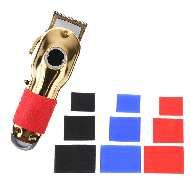 

1Pcs Professional Barber Clipper Grip Non Slip Barber Clipper Bands Resistance Barber Sleeve Barber Hair Clipper Holder Tools