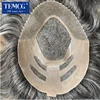 Bond Mono & Pu Front And NPU Back More Durable For Male Hair Prosthesis 100% Natural Human Hair Toupee Men Wig Exhuast Systems 6