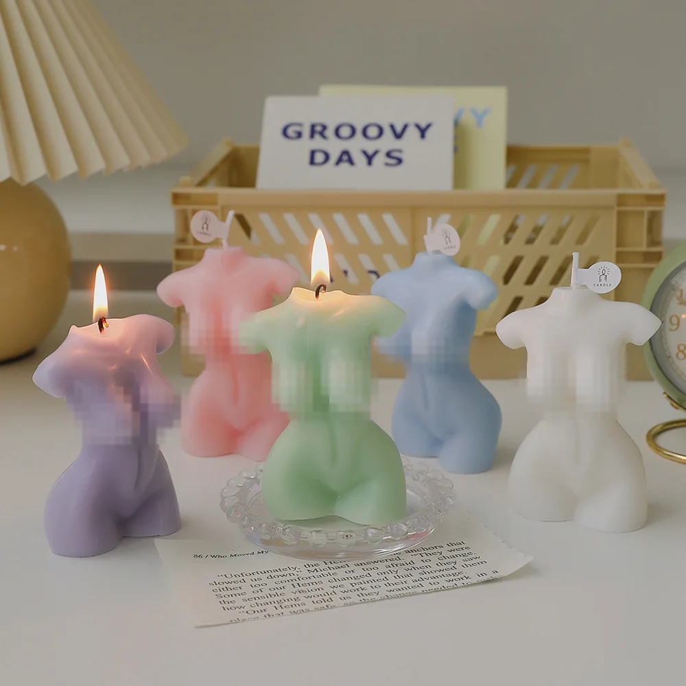 PlumpWomanBadyShapeCandleMoldforDiyHandmadeMoldMaleBody