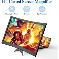12" Foldable 3D Screen Magnifier Ultra-Clear HD Curved Lens for Smartphones with Portrait/Landscape Viewing Phone Accessories 4