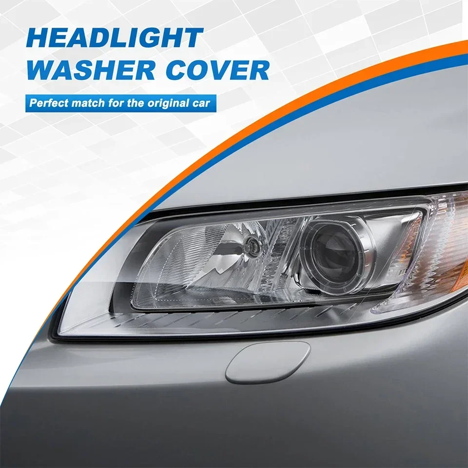 Auto Parts For VOLVO S80 2007-2013 Front Bumper Headlight Washer Spray Nozzle Cover Cap 39870059 39870060 Headlamp Water Lid