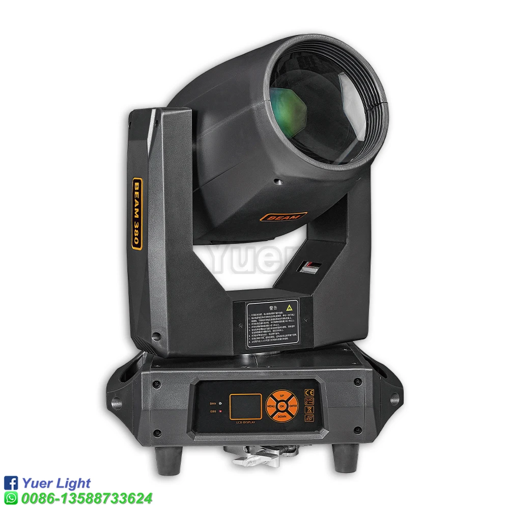 2Pcs/Lot Beam 380W Moving Head Light Yuer 371W OSRAM Spot Wash 20R