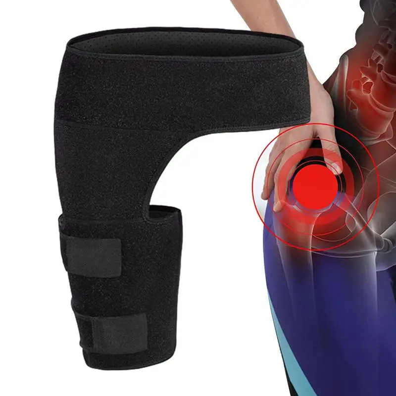 

Hip Brace For Women Compression Wrap Hip Relief Adjustable Strap Anti-slip Hip Support Belt Right Or Left Ortho Wrap Hip Brace