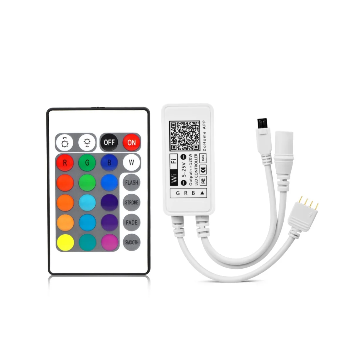 

Приложение Apple Homekit, 12 В постоянного тока, светодиодный RGB-пульт управления с ИК-пультом дистанционного управления или голосовым управлением Siri, 4-контактная Светодиодная лента, работает с IOS Home