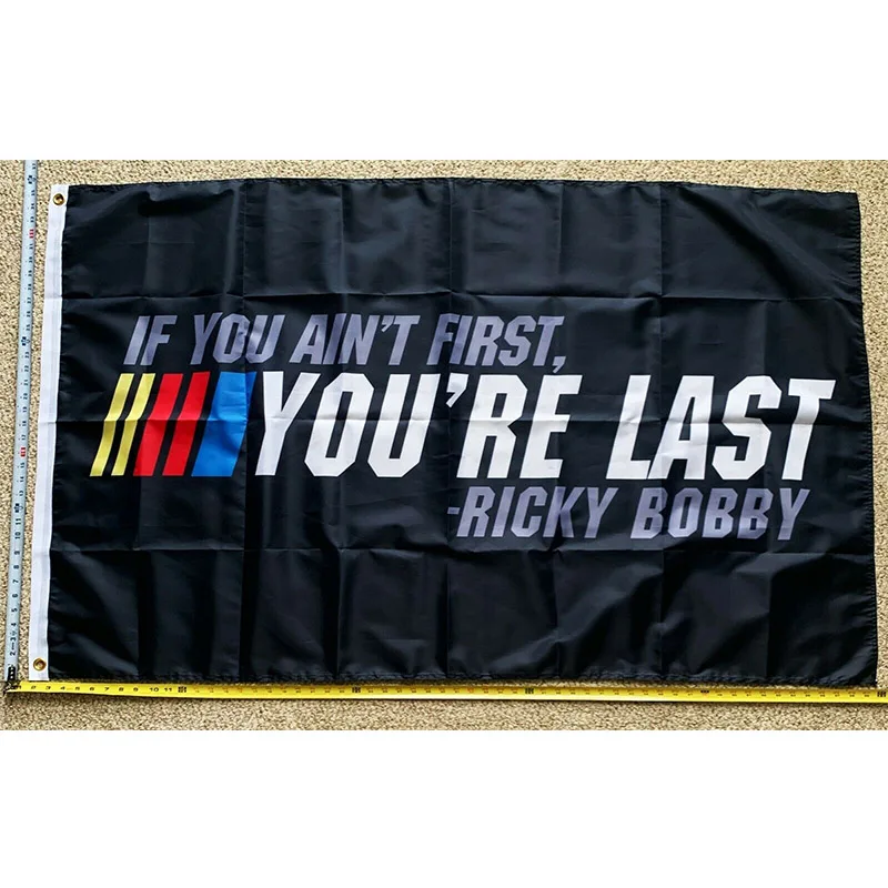 

Shake N Bake Flag Racing is not 1st You Are Last Ricky Bob RB постер Sign 3x5 'yhx0342