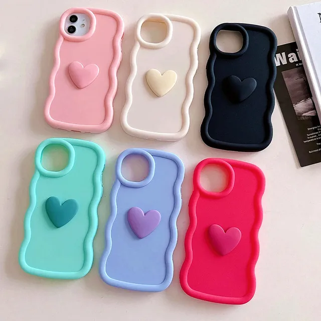 Soft Silicone Candy Heart Waves Phone Case For Infinix Note 7 Lite 30 40 Pro Plus.jpg