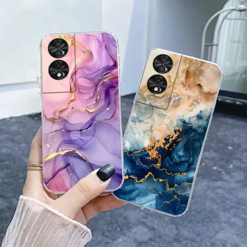 Luxury Clear Silicone Protective Phone Case