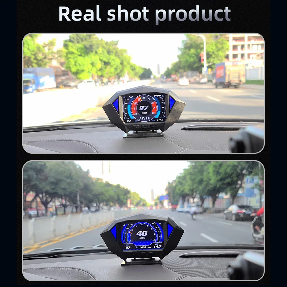 ڵ  ӵ OBD2 GPS  ý   P1 ڵ HUD ÷,   ÷  ƿƮ 