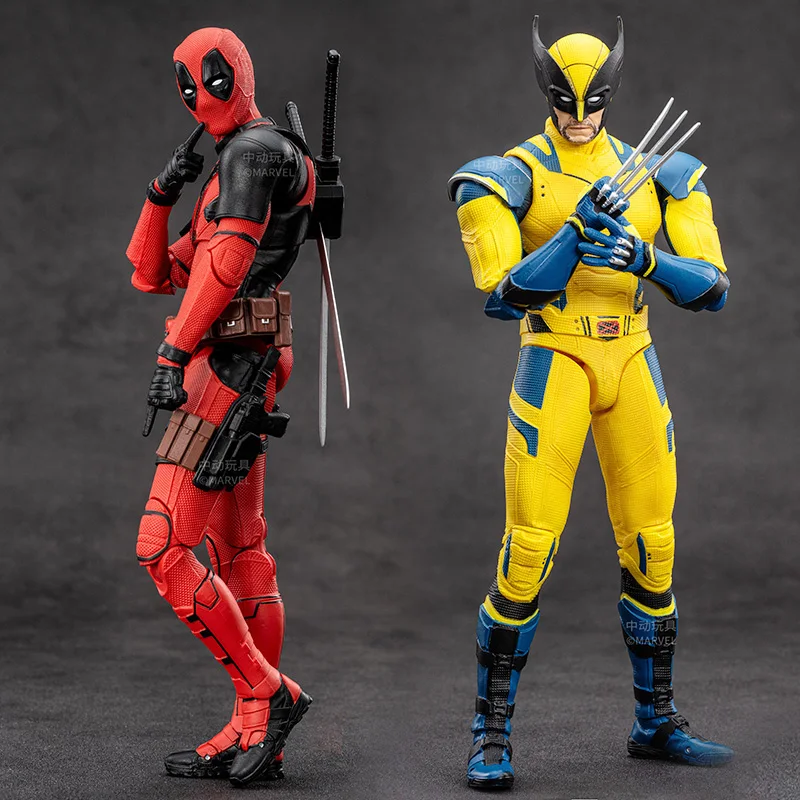 thumbnail image 1 of Nueva figura de acción original de Marvel Legends Deadpool Wolverine, modelo Deadpool 3 Serise Zd Toys, estatua de anime, figurita de regalo, juguete para niños, 1 of 5